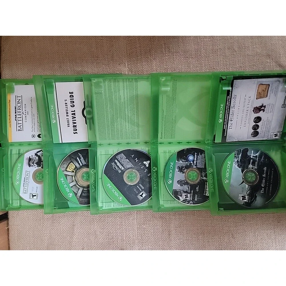 Lot of 5 Xbox One Games - Tested & Working, Great Condition  Case Booklet